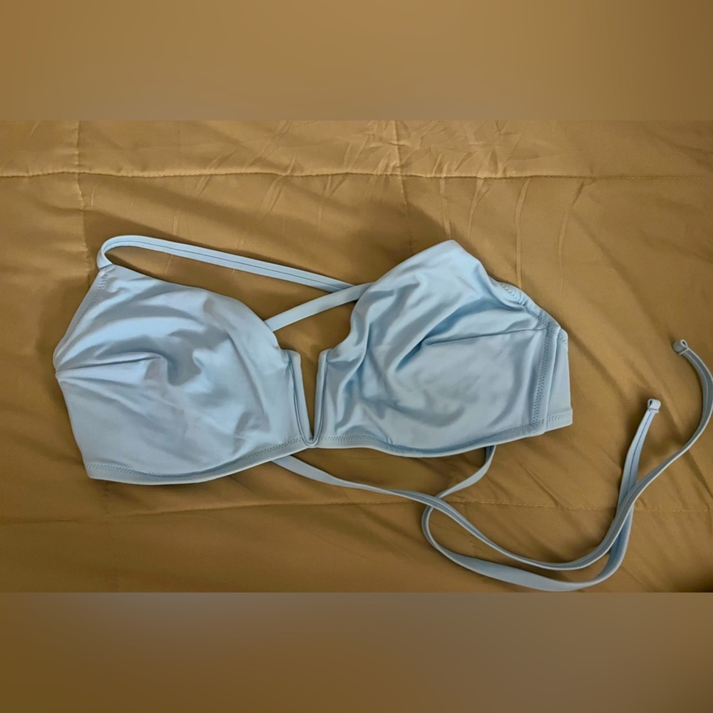 Cutie Baby Blue Kini’ Top💧